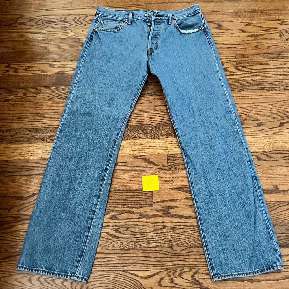 Levis Jeans Button Fly 501 Men's 32x32